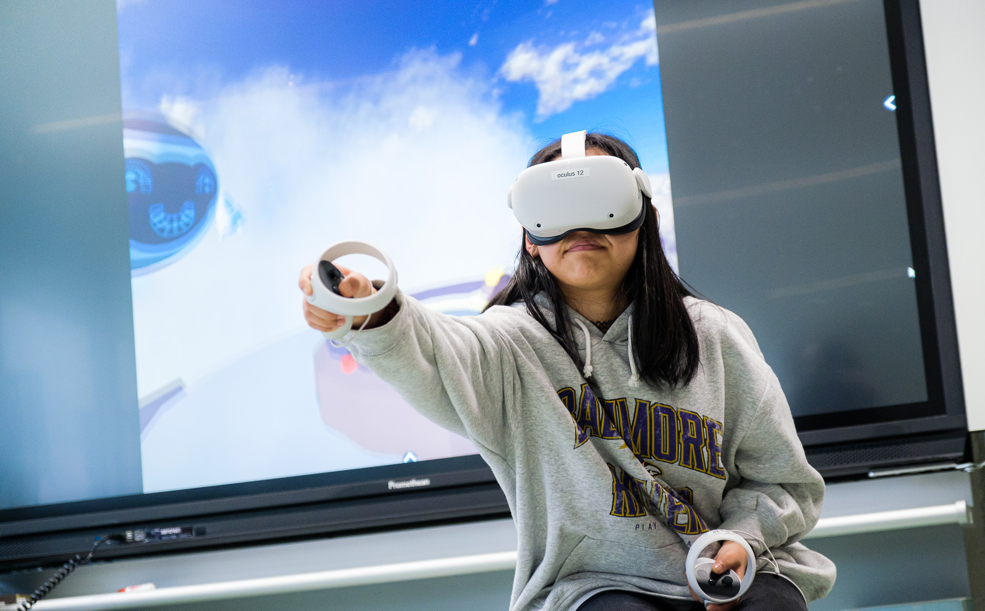 Apprendre grace a la realite virtuelle a l'ecole
